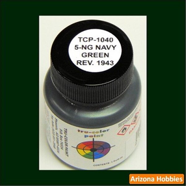 Tru-Color Paint 1 oz Navy Green 5-NG Paint TCP1040 - main